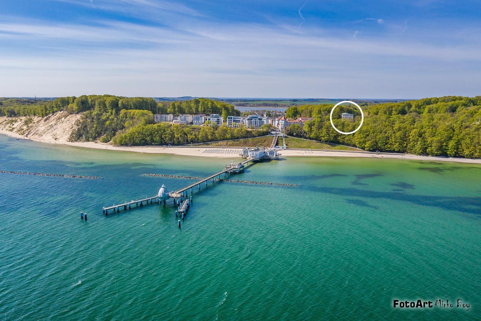 Residenz Seeblick Fewo 18 Mit Balkon Und Ostseeblick Sellin  Buitenkant foto